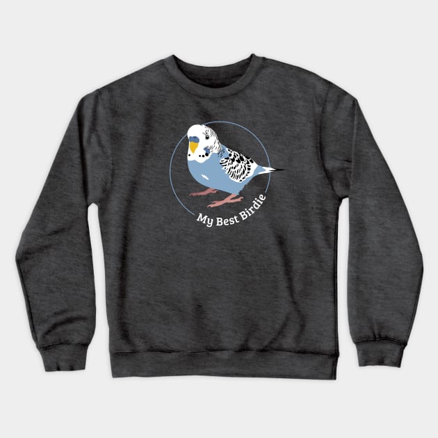 Best Birdie Crewneck Sweatshirt by Warbler Creative